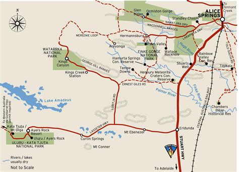 map alice springs and surrounds
